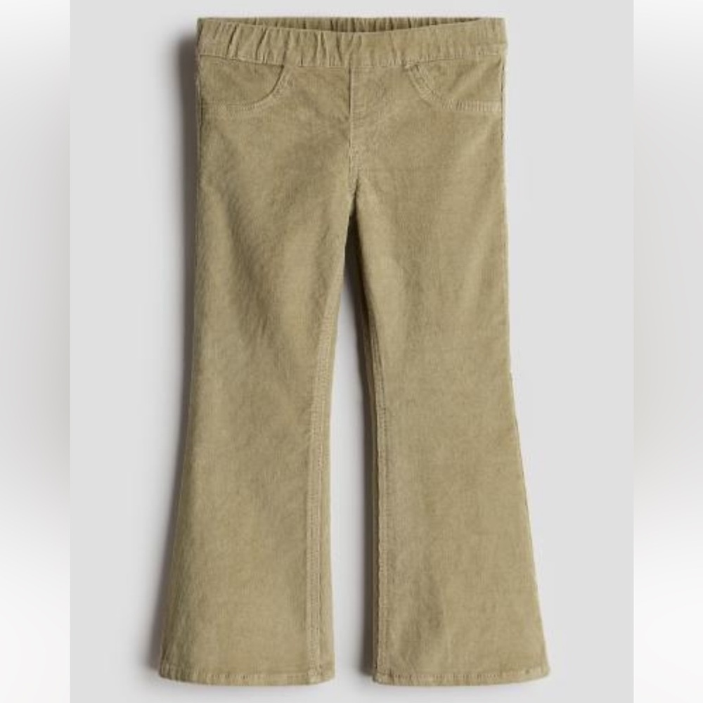 H&M Kids GREEN Corduroy treggins